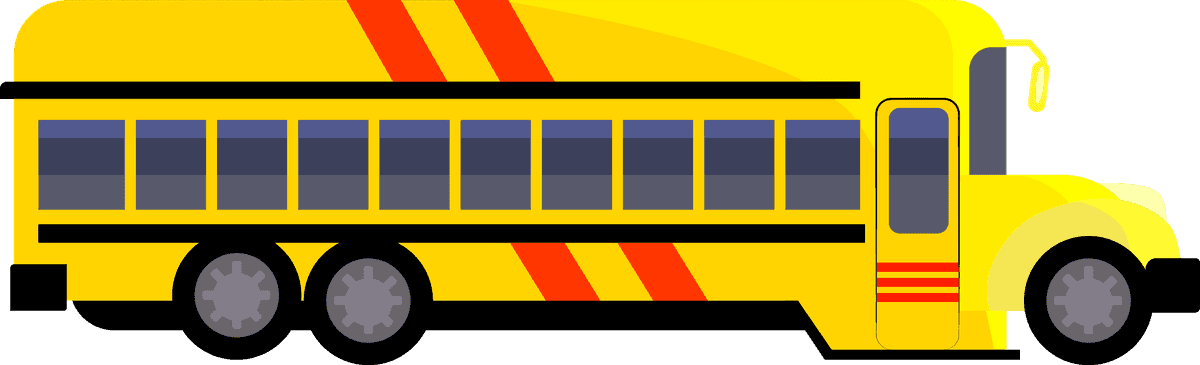 various land vehicles travel car including a colorful school bus for fun adventures