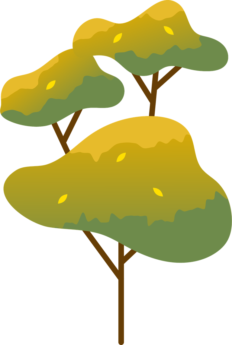 various simple autumn tree collection for nature-inspired projects and seasonal decor