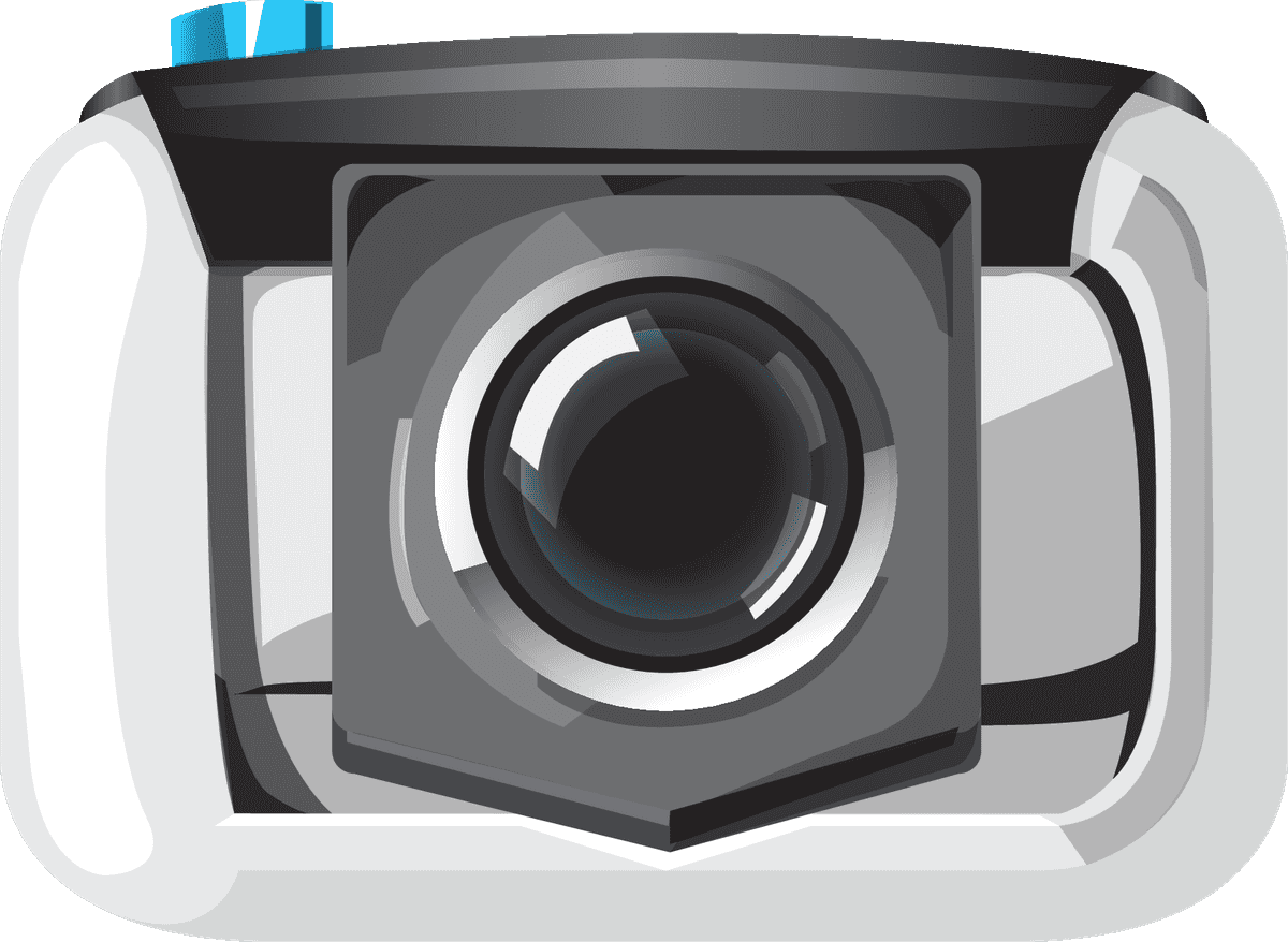stylish camera and video element for capturing memorable moments in modern design