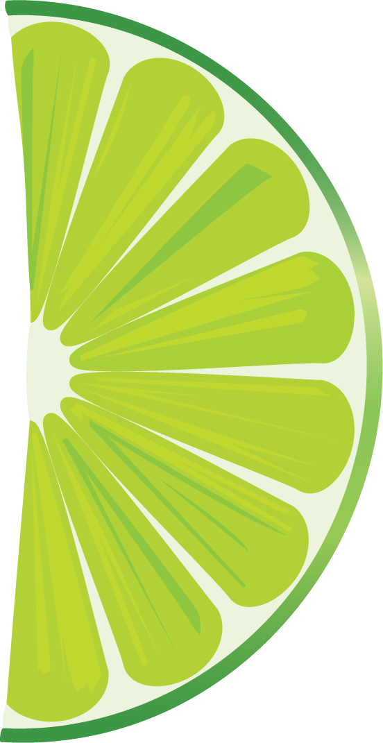 citrus fruits set featuring vibrant lime slices for refreshing culinary creations
