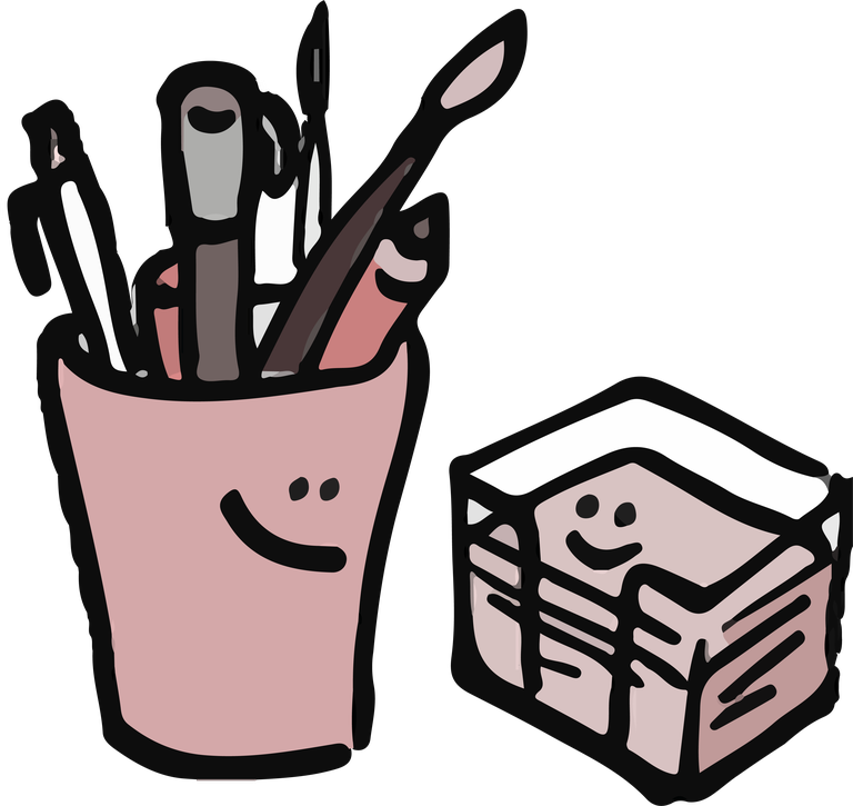 cute hand drawn style icon set
