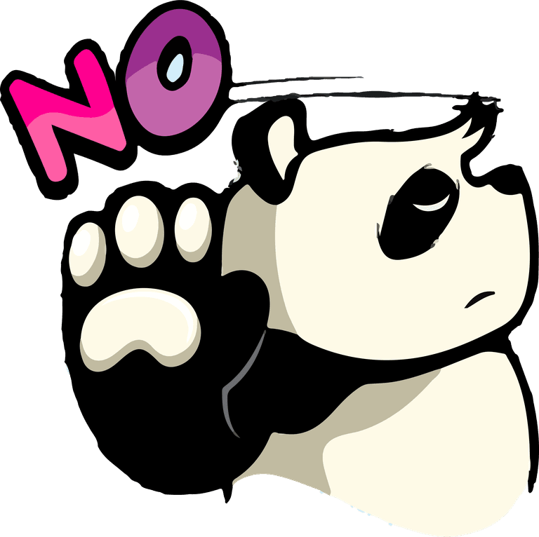 cute panda sticker patches for playful expressions and fun conversations in messaging apps