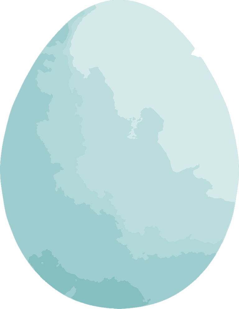 easter eggs illustration
