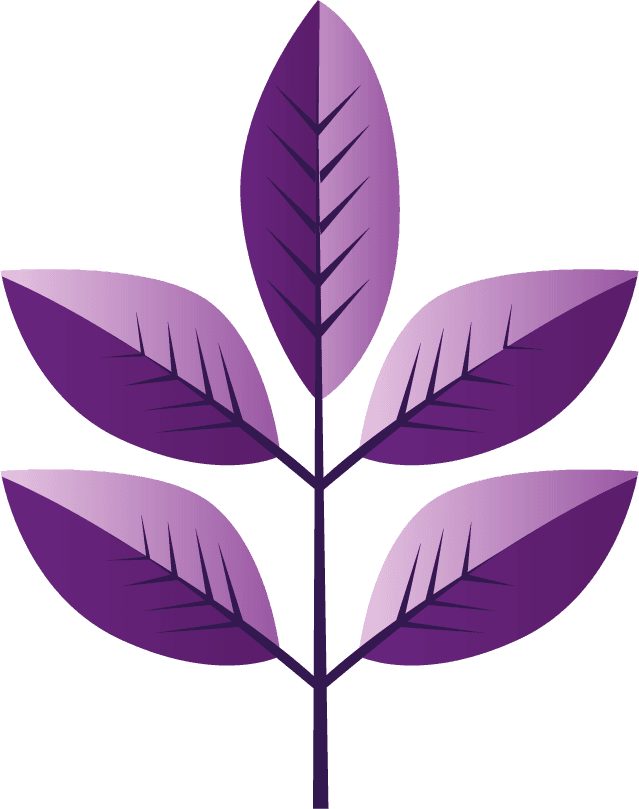 er elements set collection of purple jungle