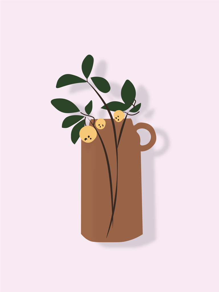 beautiful geometric flowers and vase design for modern home decor inspiration