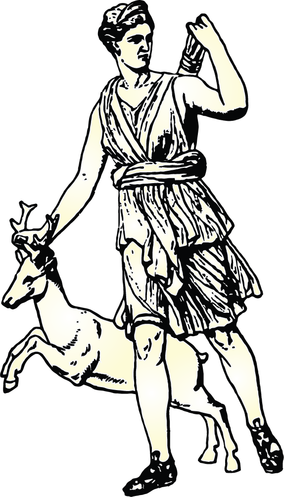 classical Greek statue illustrations for educational materials