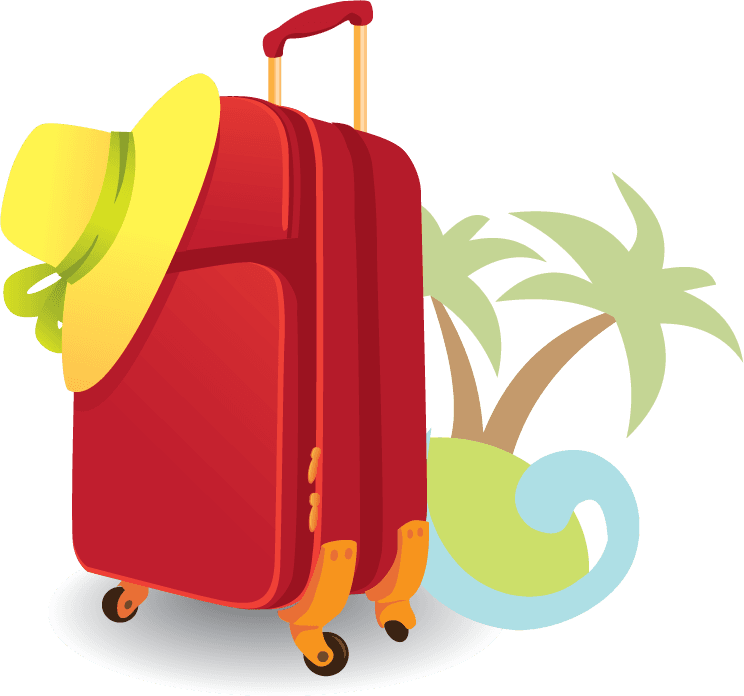 colorful summer travel icon mix pack for vacation and getaway enthusiasts