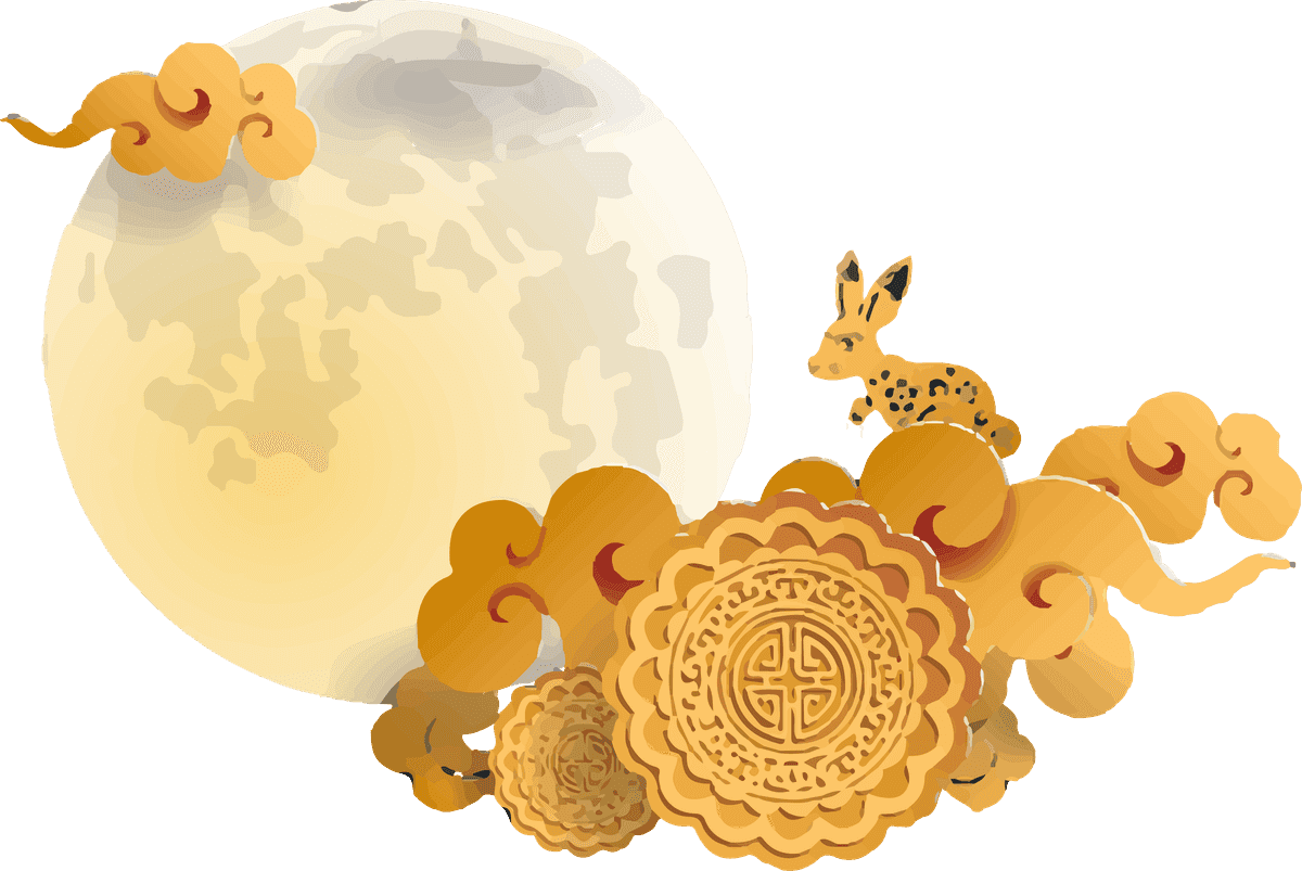 mid autumn festival paper cut art
