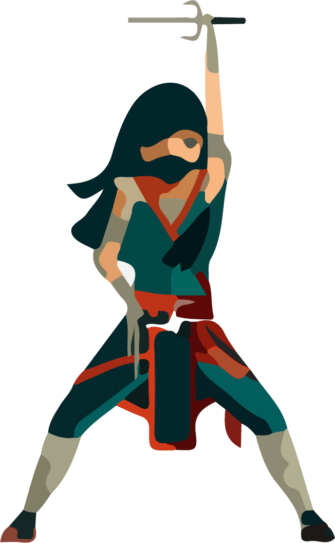 ninja samurai collection characters