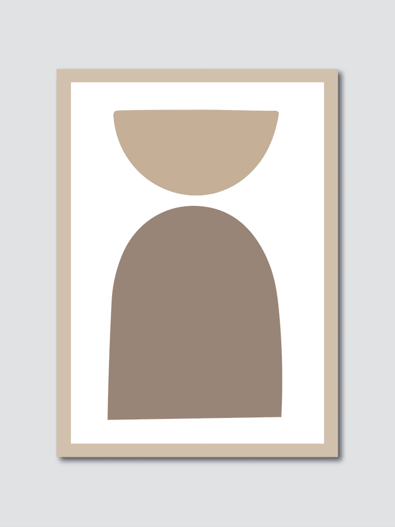 of creative minimalist hand drawn illustrations for wall decoration postcard or brochure cover