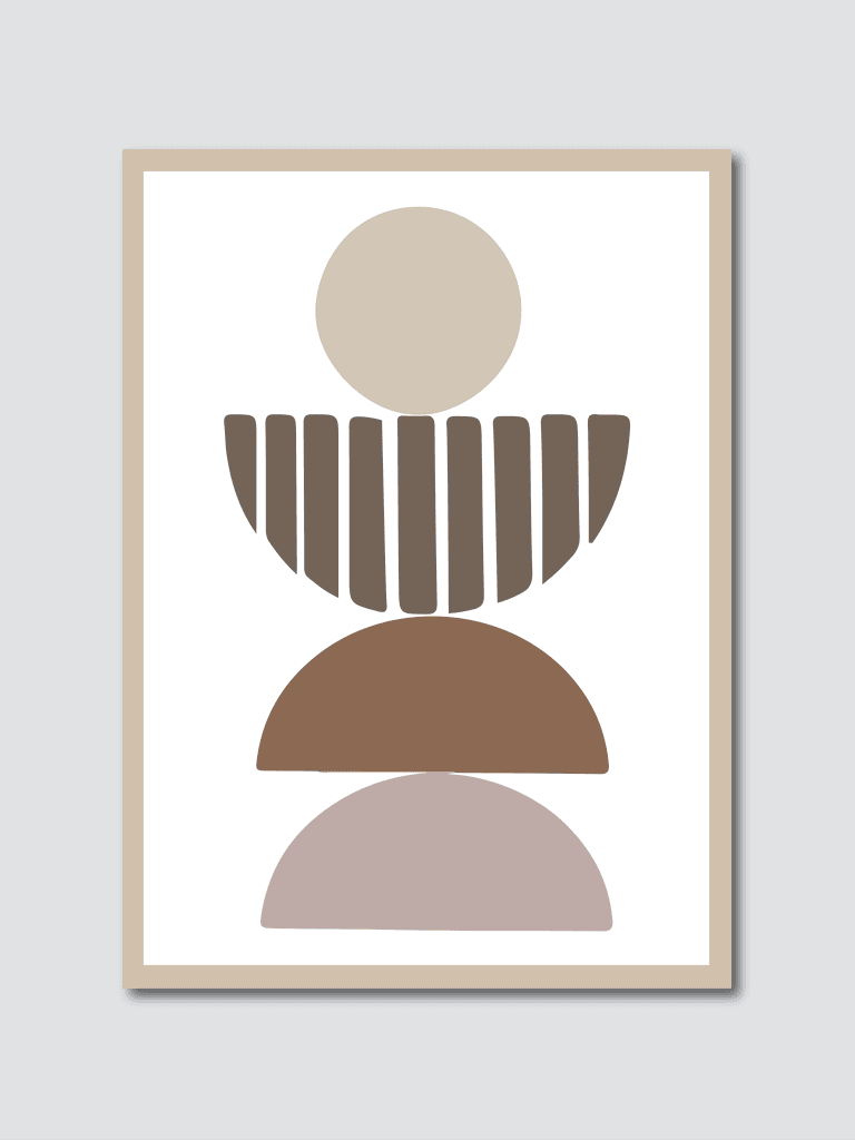 of creative minimalist hand drawn illustrations for wall decoration postcard or brochure cover