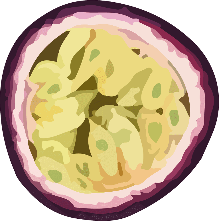 vegetables pastry purple watercolor vector