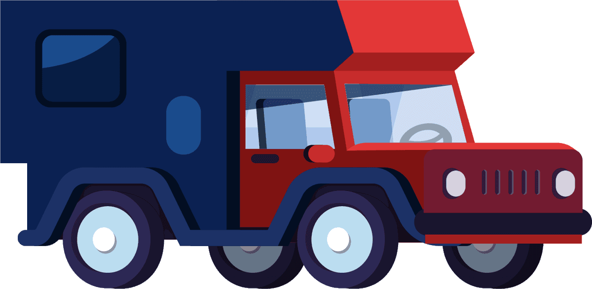 vehicles roadway icons collection featuring colorful and modern transportation for digital platforms