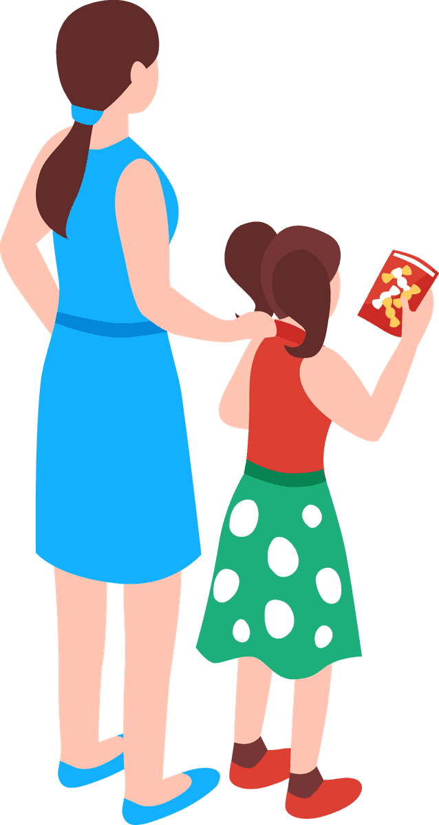 isometric vending machine and people enjoying snacks in casual settings