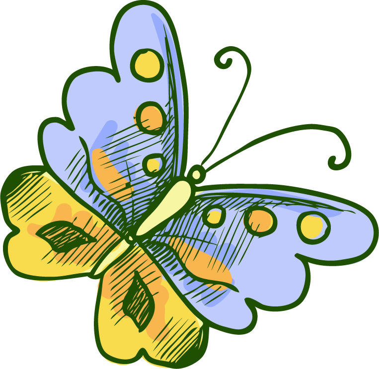 vintage floral calligraphic frames elements with intricate butterfly illustrations for invitations