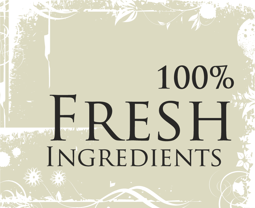 Vintage eco food with quality stamp vector