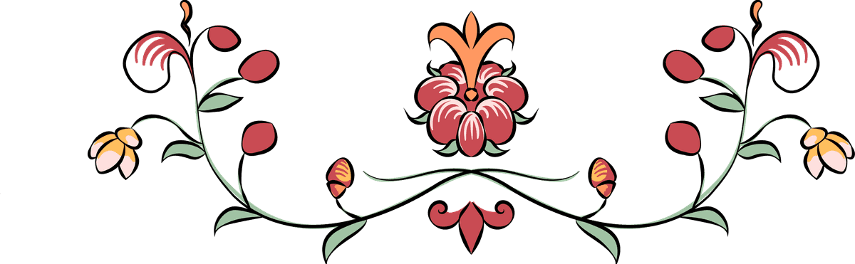 vintage flourish ornament illustration with floral motifs for elegant decorations and branding