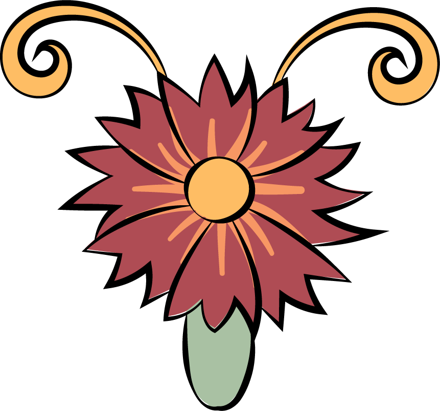 vintage flourish ornament illustration with floral motifs for elegant decoration and branding