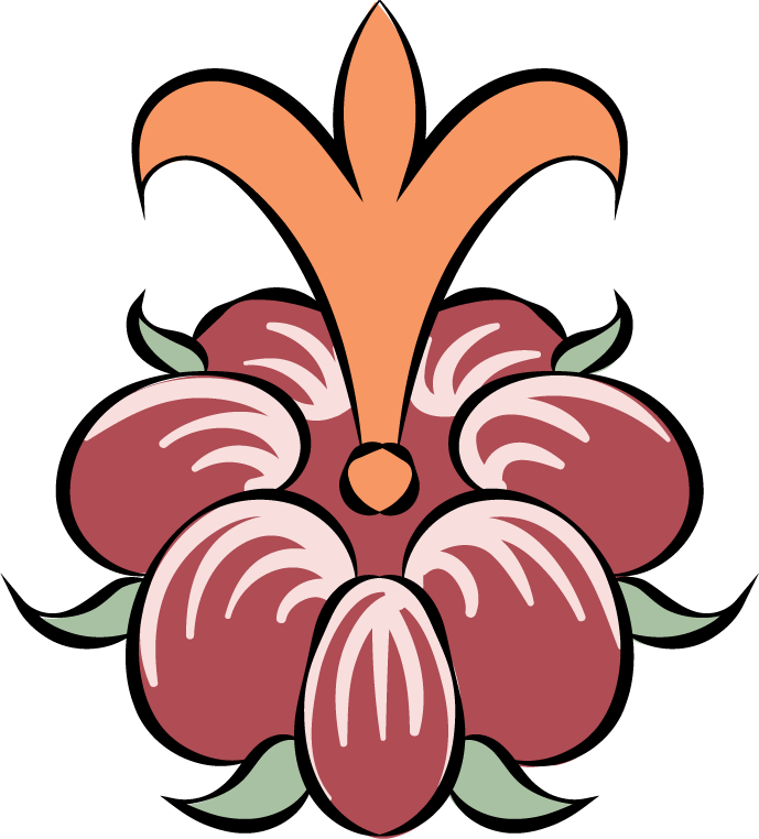 vintage flourish ornament illustration with floral motifs and elegant detailing for unique decor