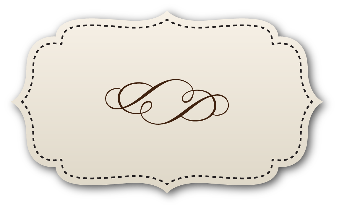 vintage frame border design element set