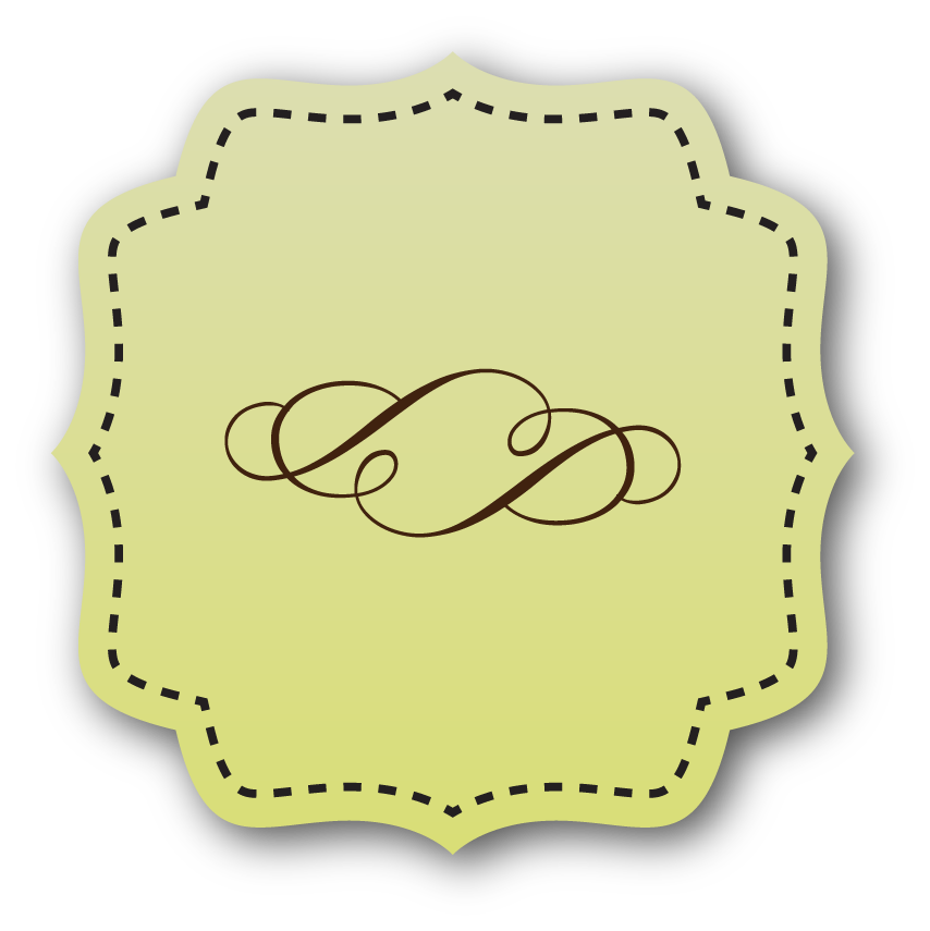 vintage frame border design element set