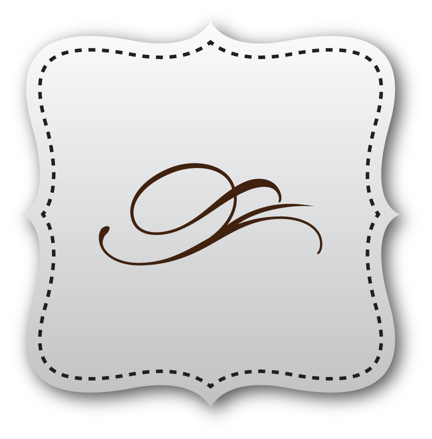 vintage frame border design element set