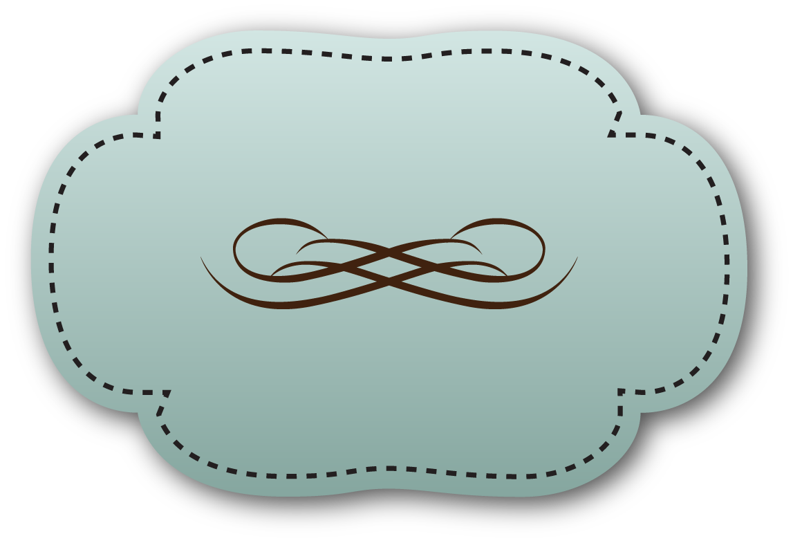 vintage frame border design element set