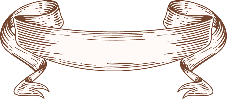 vintage hand drawn sketched ribbon scroll banners vector