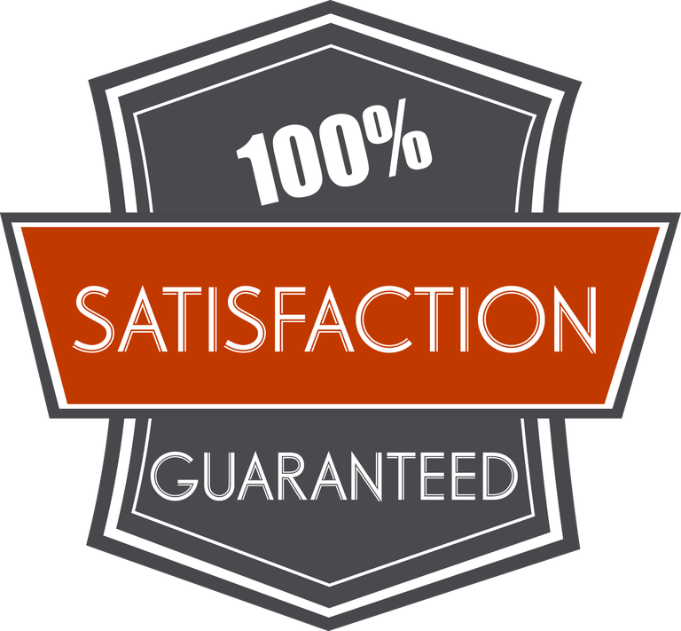 vintage retro labels design featuring a satisfaction guarantee seal for promotional use