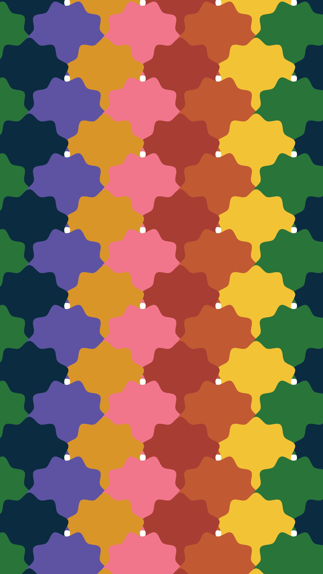 vintage plaid background with colorful shapes for vibrant home decor or fabric design