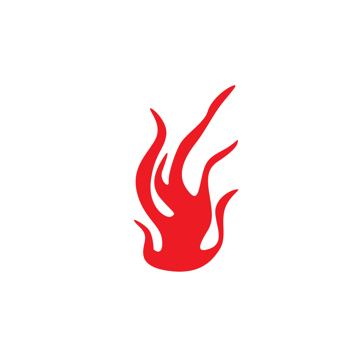 vintagered-flame-silhouette-tattoo-design-70637