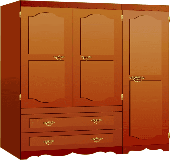 wardrobe furniture household goods icon material