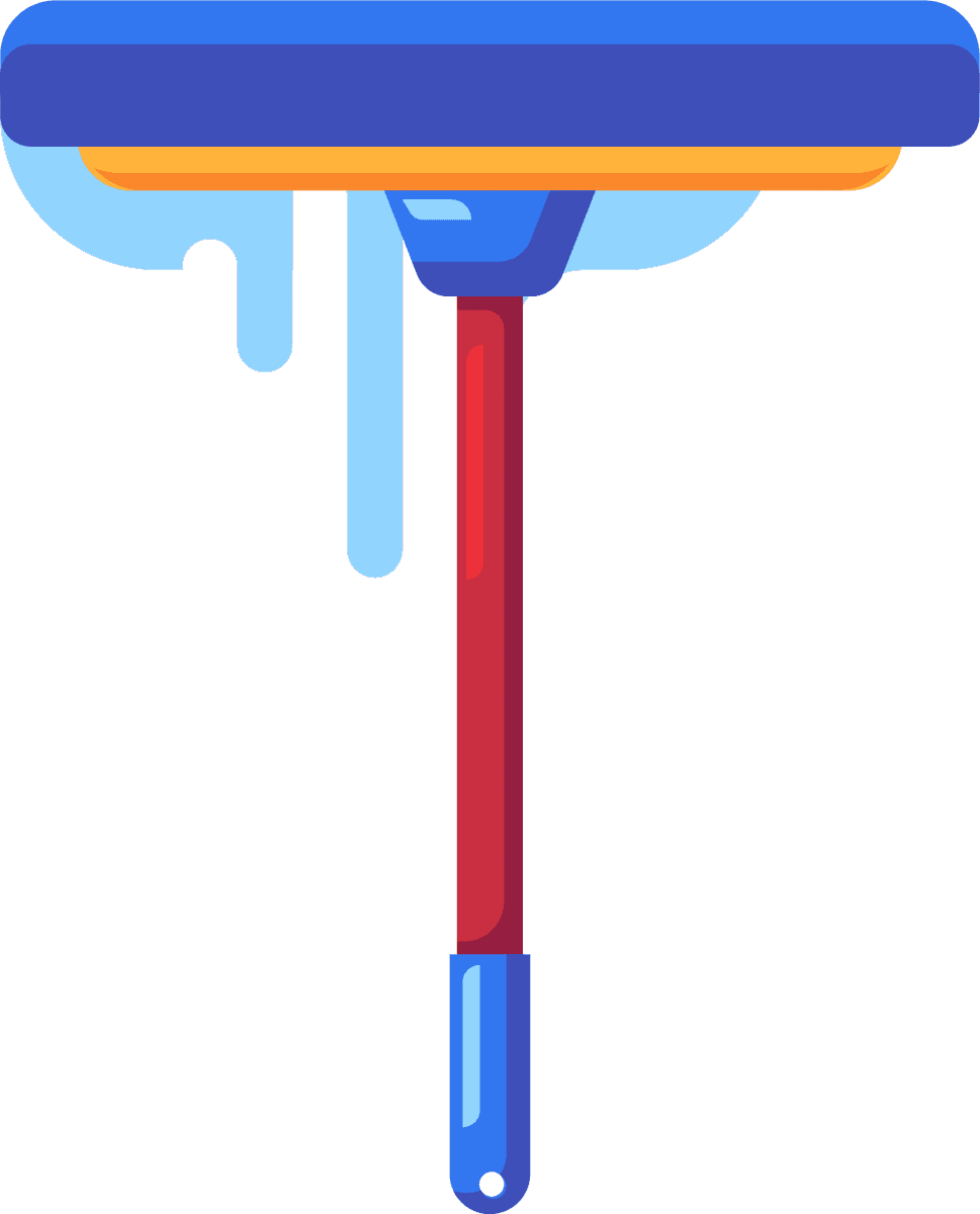 washing tools icons colorful flat sketch