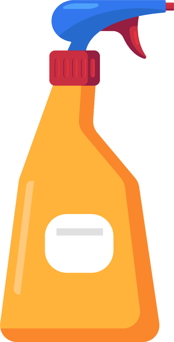 washing tools icons colorful flat sketch