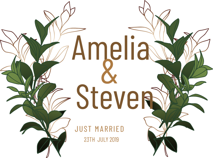 watercolor wedding frame logos collection for enchanting and elegant celebrations
