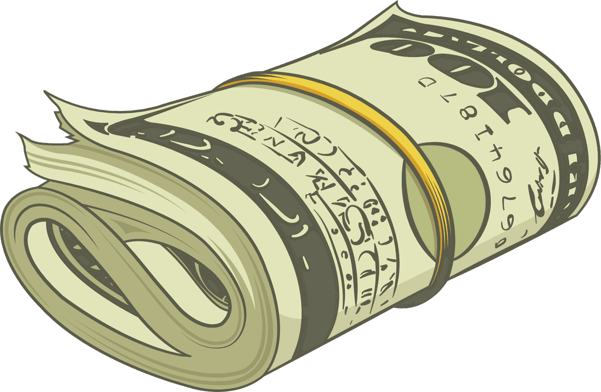 wealth elements money sketch classic featuring rolled currency for financial illustration