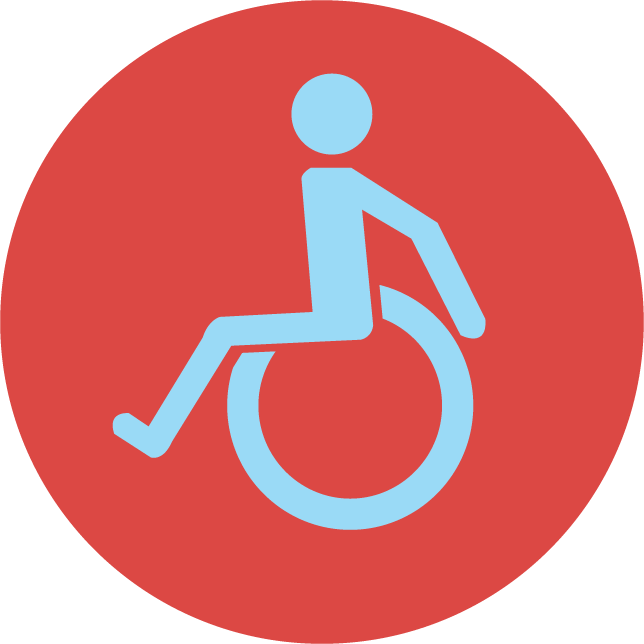inclusive web technology development icons for accessibility and user-friendly design options