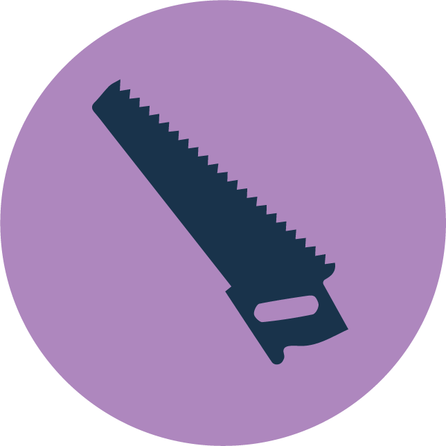 web technology development icons showcasing essential tools for modern construction applications