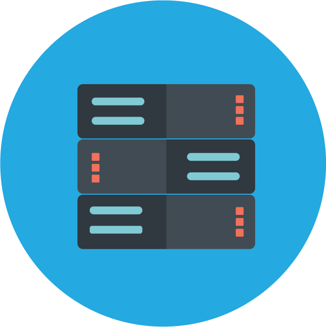 web technology development icons