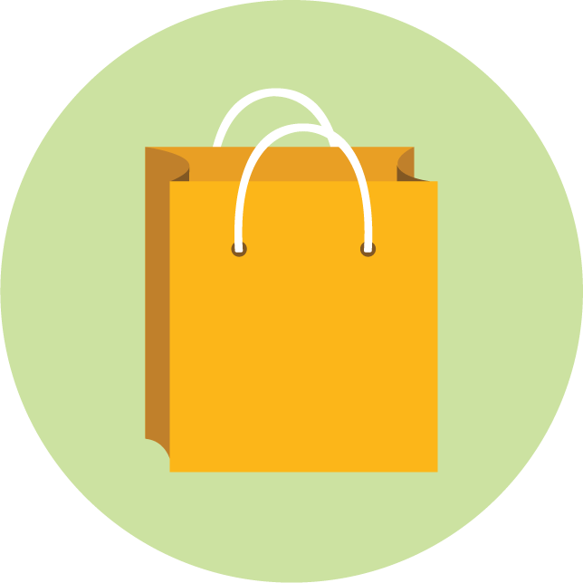 web technology development icons vector for e-commerce solutions and online shopping experiences