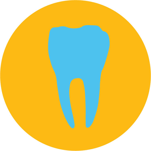 web technology development icons vector for dental health and hygiene applications
