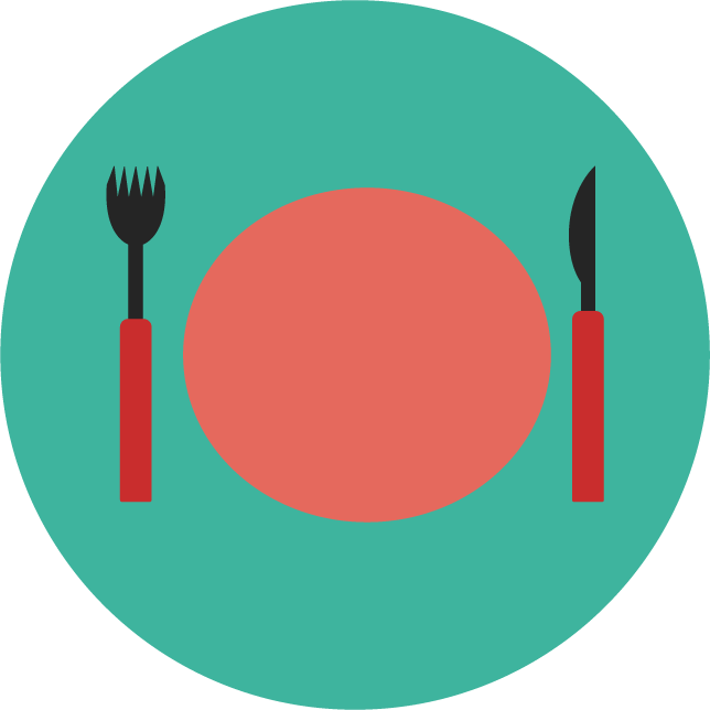 web technology development icons vector for restaurant menu planning and culinary applications