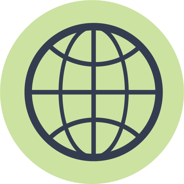 web technology development icons vector for global connectivity and network solutions