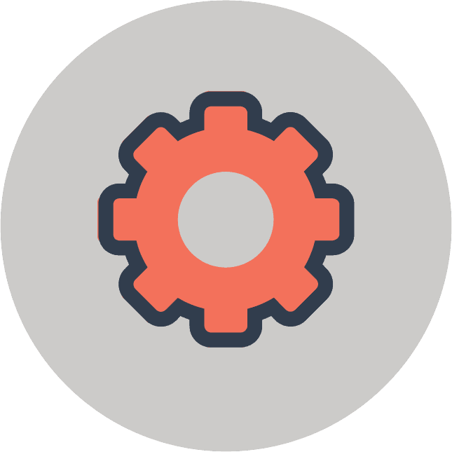 web technology development icons vector