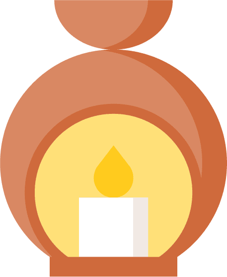 wellness spa and sauna elements flat icon illustration