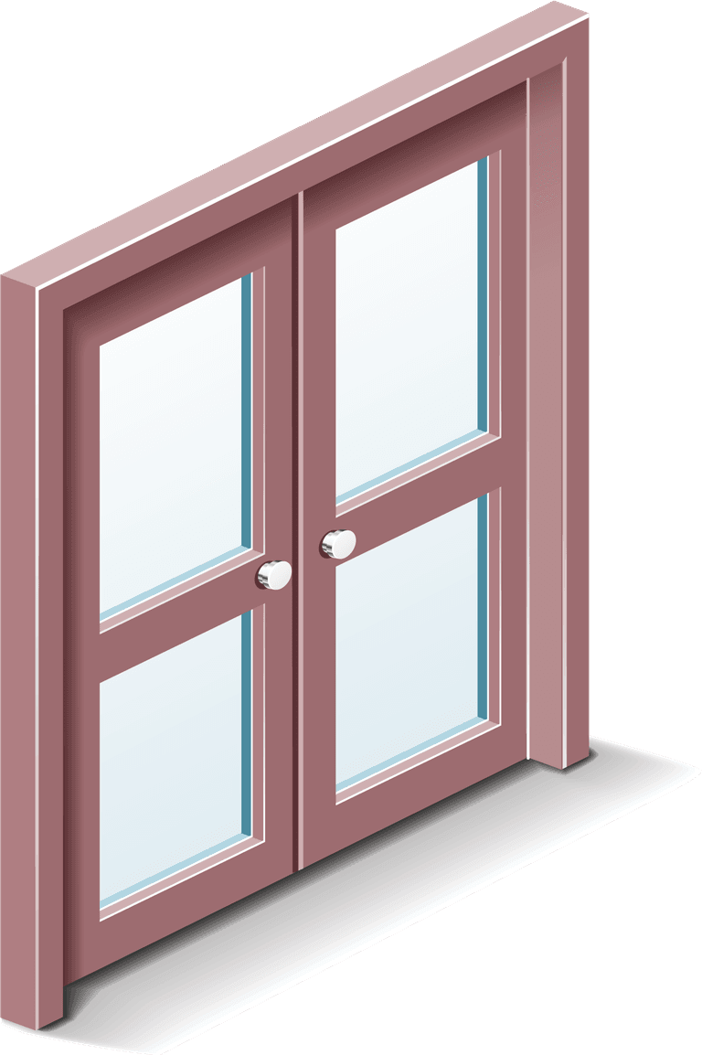 window fine doors and windows icon vector