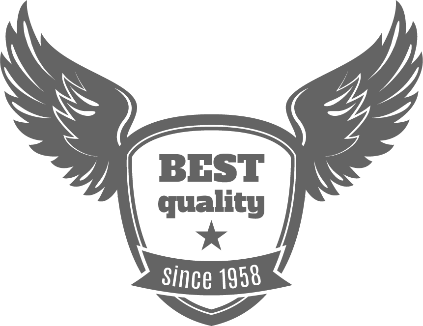 vintage decorative wing emblems label for premium quality brands and products