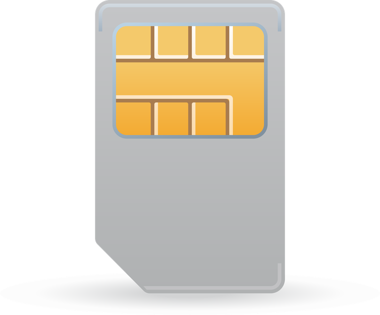 wireless and communication icon representing a sim card for mobile connectivity solutions