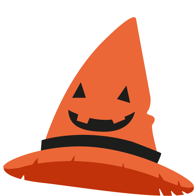 witch hat coloured hats collection for festive celebrations and themed parties