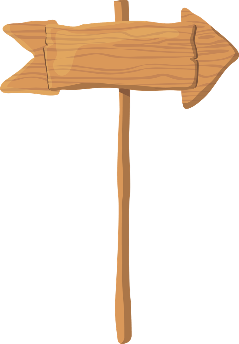 wood boards stick flat collection for directional signage in rustic themes